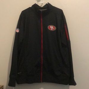Nike 49ers zip up